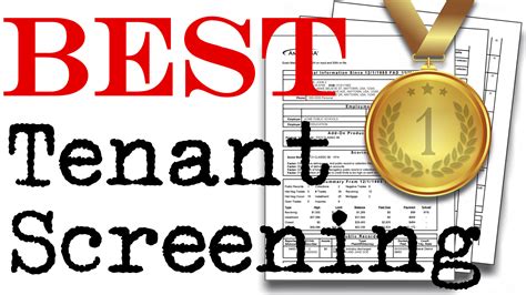 Best tenant screening services. Tenant screening services are not all the same. Choosing the right one matters! Which tenant screening service is right for you depends on your business needs. If you haven’t already, read my tenant screening services comparison guide to see what each of these services includes. 