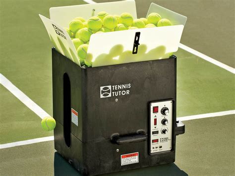 Best tennis ball machine. The machine throws a ball after every 4 seconds. AnEssOil Tennis Ball Machine is an AC and battery-powered machine; you can have it under a $1000 tag. It holds enough tennis balls and is packed with enhanced and upgraded features. For practicing tennis, it is an apt and super perfect machine that you should invest in. 