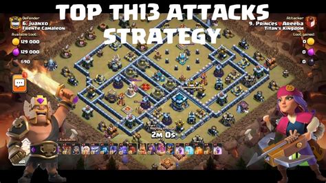 Learn ground attacks like yeti witch, or just spam drags/edrags. For ground attacks use log launcher Air attacks use blimp. Keep upgrading heroes. No reason you should be th13 with low lvl heroes😂 you might need to keep heroes down for 1-2 months straight before using again💀 its the sucky part about not upgrading them as you go.. 