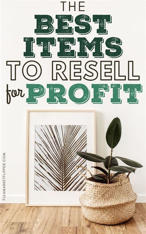 Best things to resell. Table of Contents. What are the best things to buy low and sell high? How much does it cost to flip items? Here are the best items to resell for profit. 1. Books are the Best Items … 