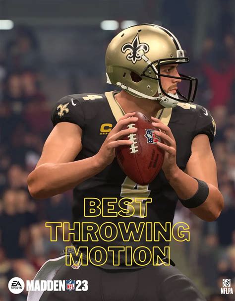 Sportslulu NFL Best Throwing Motion And Animation In Madden 23 By Salim Prajapati , On 3 July 2023 09:10 AM Source : instagram Best throwing motion Madden 23 is Slinger 1 for the fastest release with accuracy. Slinger 3, Traditional 1 and Generic 2 are other options.. 