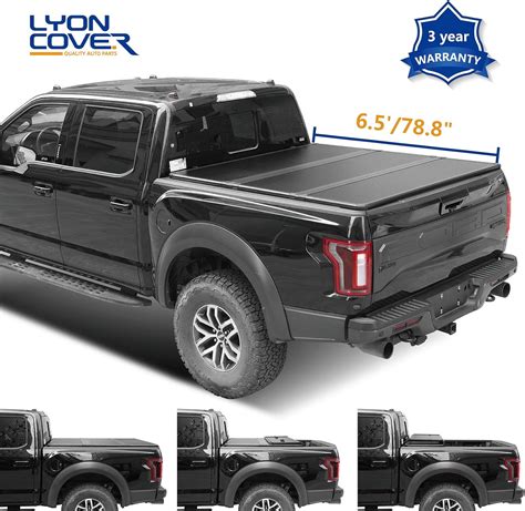 Best tonneau cover f150. Syneticusa Retractable Hard Tonneau Cover Fits 2004-2024 Ford F-150 (incl. Raptor/Lightning) 5’6” (67”) Truck Bed Matte Black Aluminum Waterproof dummy LEER HF650M | Fits 2009-2018 Ram 1500 and 2019+ Ram Classic with 6.4 FT Bed w/o Rambox | Hard, Quad-Folding, Low Profile Tonneau Cover | SKU 650137 