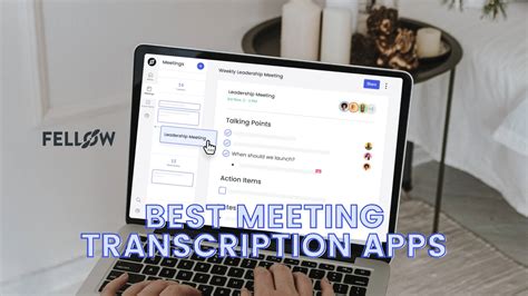 Here are some of the top video meeting transcription too