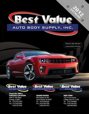 Best value auto body supply photos. Best Value Auto Body Supply Inc . Address: 600 WEBSTER ST NW, Grand Rapids, MI 49504. Phone: (616) 458-0200 . Edit the information displayed in this box. Opening Hours . Hours may differ - changed a while ago . Closed now, Opens in 1 day. Opens in 1 day. Saturday : 8:00 AM - 3:00 PM. Sunday : 