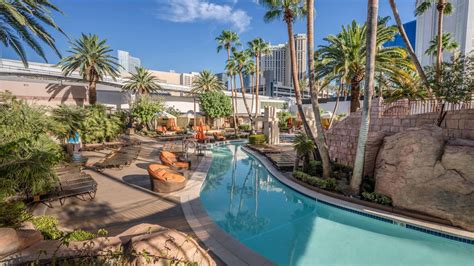 Wynn Encore. $$$$. The expansive 60,000-square-foot deck at Encore Beach Club offers something unusual in Vegas: a pool with space and room to breathe. Things are picking back up this season with ...