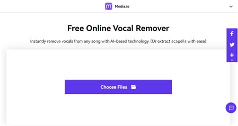 Best vocal remover online free.  Use Media.  Clean up podcasts, meetin...