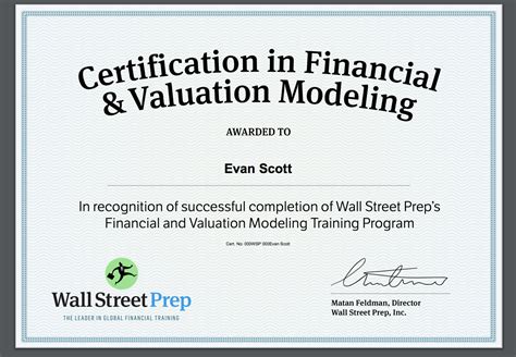 Wall Street Prep is a well known training provider i