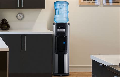 Best water cooler. The Avalon Electric 3 Temperature Bottleless Water Cooler is made with an innovative design. It offers a choice of 3 water temperatures to choose from. The easy-to-use electronic buttons make it so much more convenient to use. Simply press the button of choice and allow the water to flow from the spout. 