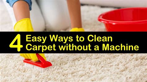 Best way to clean carpet. Mix 2 cups of water with 1 tablespoon of white vinegar and 1 tablespoon of gentle (nonbleach) dish soap in a spray bottle. Spray the solution onto the carpet and let it sit for at least 10 minutes or more depending on the severity of the stain. Blot the stain until it's gone. Finish by pouring cold water over the whole area and blotting up any ... 