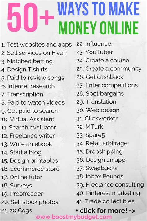 Best way to make money on the internet. Oct 13, 2020 · The Top Weird Ways To Make Money – Thing To Keep In Mind. Just to reiterate: weird money making ideas aren’t always the most profitable. This list has a decent mix of high-paying jobs, but many of the ideas are meant to be fun rather than lucrative.. If you want more serious ideas, checkout this article on 5 ways to make an extra $1,000 … 