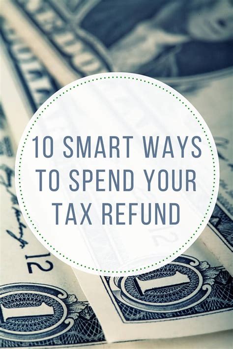 Best ways to spend your tax refund