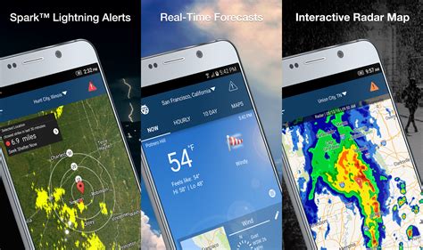 The Storm Shield app sends users severe weather alerts based on specific location. Voice alerts, similar to a NOAA weather radio, com evia push notifications. Also accessible are radar maps, current conditions, and hourly and daily forecasts. This app contains nationwide radar, NWS forecasts, and severe weather alerts.. 