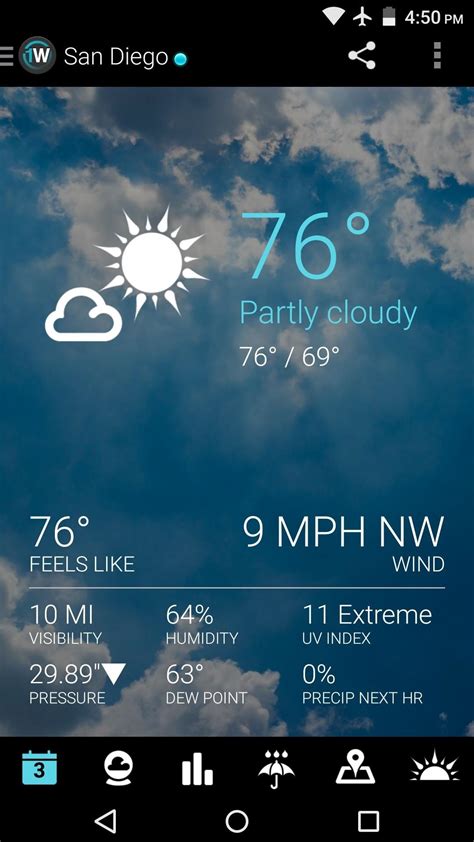 Best weather app for android. 4. Windy. For all you lovers of nature and outdoor activities, Windy is the perfect app for you. This app gives you regular weather reports like any other weather app would, but it also specifically focuses on the wind. It has over 65,000 reviews and a 4.7-star rating, so it’s safe to say that others are loving it too. 
