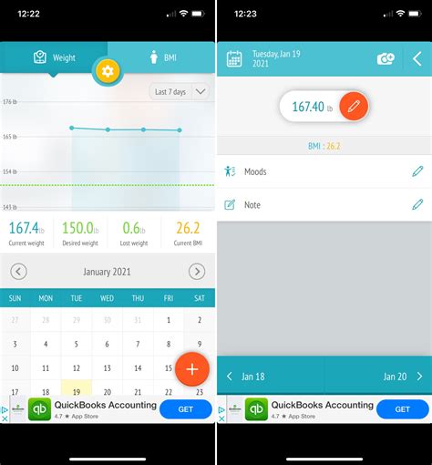  Progress App makes it easier than ever to stay on top of your health and maintain a healthy lifestyle. Take photos and enter your data to track your body’s changes over time and to understand how your workouts and diets have played a role in your weight loss journey. “Best weight tracking app I've tried! Thanks guys.” Nik031984 . 