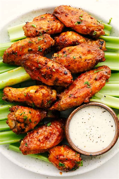 Best wings. Are you ready? How to make crispy oven baked wings. Crispy oven baked wings in 3 easy steps: Pat wings dry with paper towels; Toss wings in baking powder and salt; Bake at 120°C/250°F for 30 minutes, … 