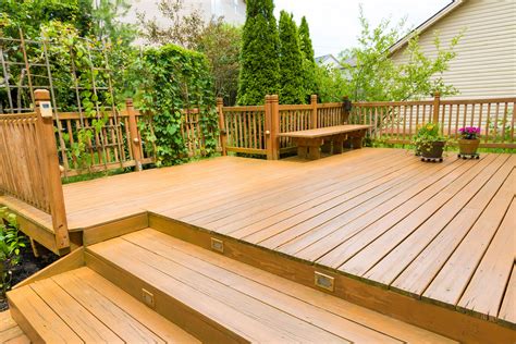 Best wood for decking. Best Budget Deck Cleaner Olympic Premium Deck Cleaner. Olympic Deck Cleaner is a ready-to-use formula that combats stains, mold and mildew.It’s the first step in preparing decks for staining. Plus, it works on non-wood surfaces like concrete and composite decking.Just apply to your deck, let sit for 10 minutes and rinse. 