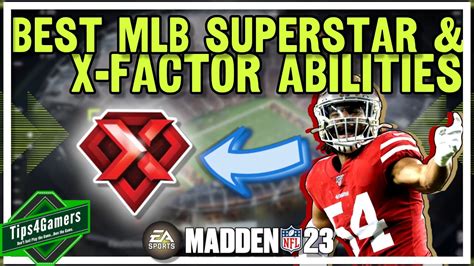 Presented by the EA Creator Network. In this Madden 23 video, I'll be showing EVERY X Factor and Superstar player, and going over their abilities. For more M... . 