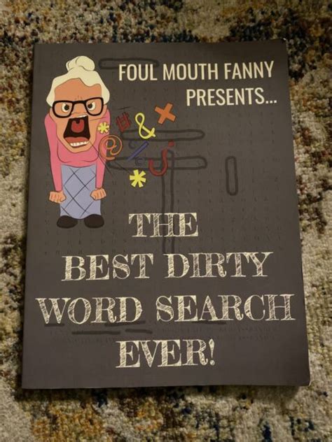 Read Online Best Dirty Word Search Ever For Adults Dirty Cussword Filthy Swearing Puzzles Funny Gift By Foul Mouth Fanny