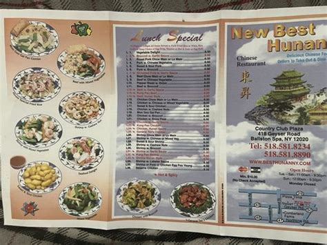 Best-Hunan Chinese Take Out menu - Ballston Spa NY …