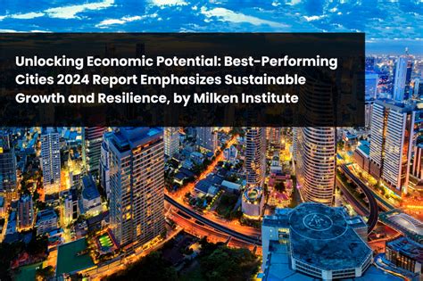 Best-Performing Cities 2024 - Milken Institute