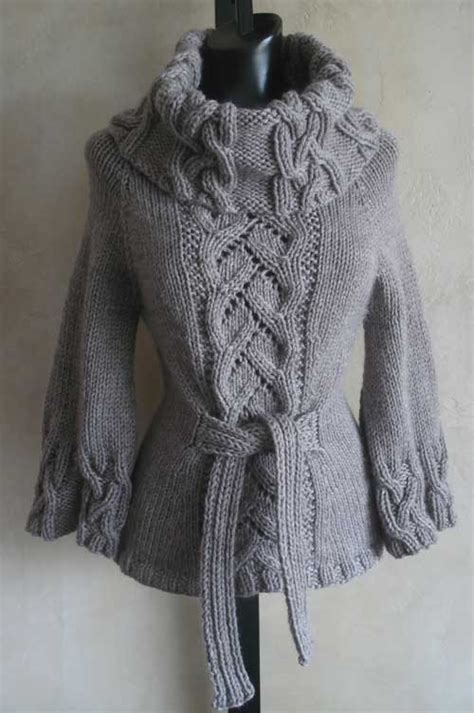 Bestselling Chic Cowl Neck PDF Knitting Pattern from …