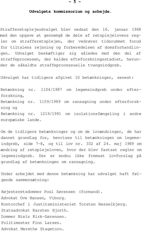 Betænkning om tvangsindgreb uden for strafferetsplejen. - Manuale di servizio per trattori new holland 7610.