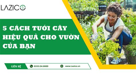 Bet Tưới Cây: Giải Pháp Tưới Nước Hiệu Quả Cho Khu Vườn Của Bạn