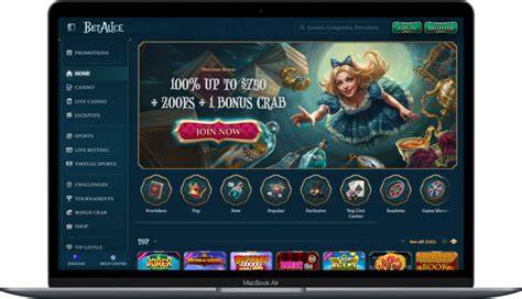 BetAlice online casino slots australia