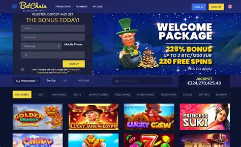 BetChain Casino Canada review