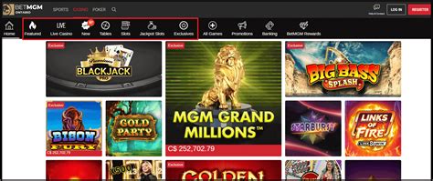 BetMGM online slots Canada