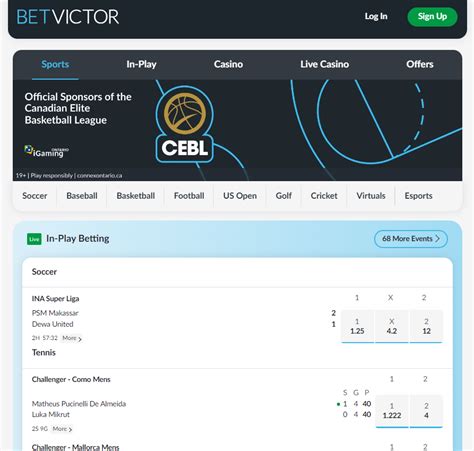 BetVictor Canada sports and casino betting