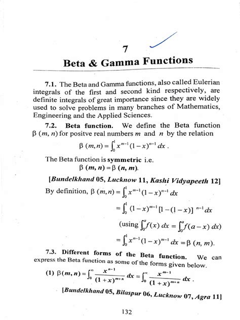 Beta and gamma functions solved problems pdf.  In mathematics and science, it is...