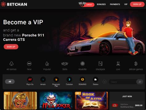 Betchan crypto slots casino Canada