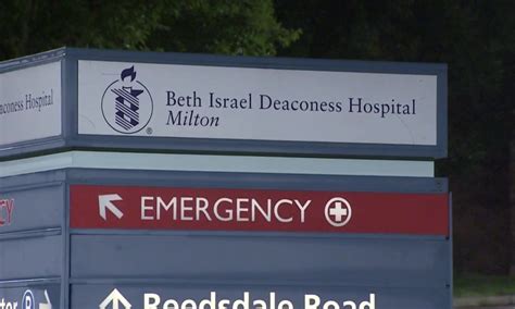 Beth Israel Deaconess Hospital in Milton running on generator power