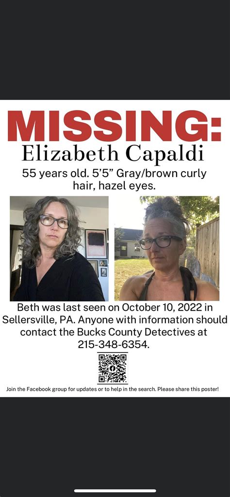 According to the Bucks County District Attorney’s Office, $13,000 in cash, clothing, and other items were also reported missing from the Capaldi home around the time Beth disappeared. Capaldi said he strangled and smothered his wife on Oct. 10. He reportedly moved her body to different bedrooms before dismembering her in the basement.