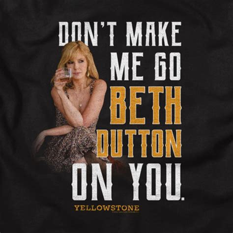 There is never a dull moment when she is on screen. Without further ado, here are 10 of the best Beth Dutton moments on Yellowstone. 1. Beth Helps Out Monica - Season 2, Episode 9. It is not often that we see Beth interact with her sister-in-law, Monica. However, when Monica finds herself at the hands of a racist owner of a boutique, Beth .... Beth duttons tits