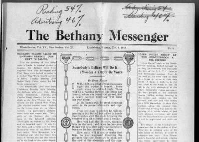 Bethany Bethany Messenger Anshan