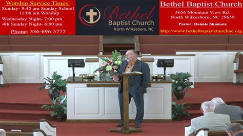 Bethel Baptist Church Live Stream - YouTube