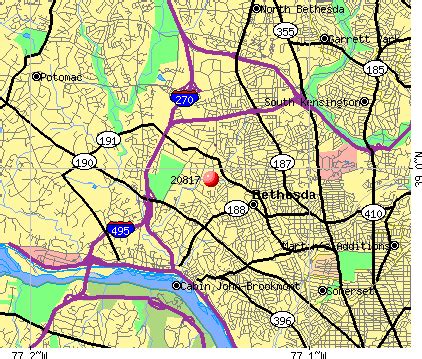 Bethesda, Maryland (MD) profile: population, maps, real estate ...