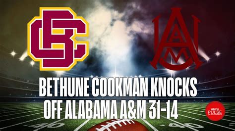Bethune-Cookman scores 31 unanswered points in 31-14 win over Alabama A&M