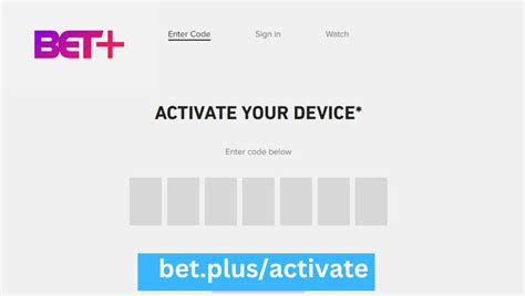 Betplus activate. BET+ is not available on Samsung Smart TV devices. You can still sign up for BET+ and use it on other devices like Amazon Fire TV, Apple TV, Google Chromecast, Roku, Android TV, iPhone/iPad, Android Phone/Tablet, Mac, Windows, Sony Smart TV, and VIZIO Smart TV. $9.99 bet+ via amazon.com. 7-Day Free Trial. 