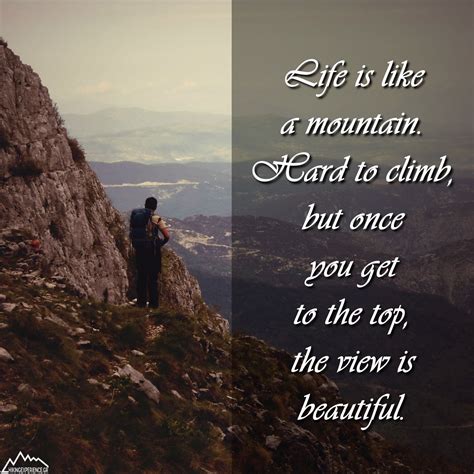 Climb a mountain, take your potential to new heights