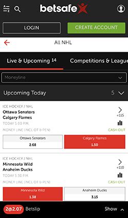 Betsafe Ontario Canada casino and sportsbook
