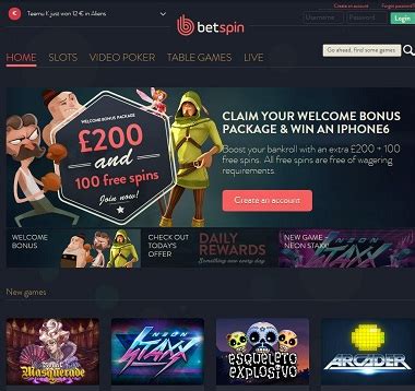 Betspin casino Canada platform