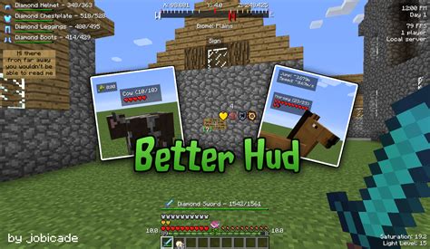 Better HUD - Mods - Minecraft - CurseForge