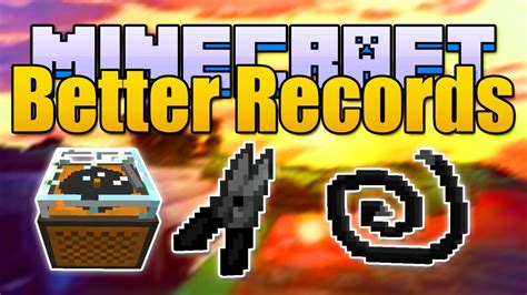 Better Records Mod 1 12 2 1 11 2 For Minecraft Mc Mod Net