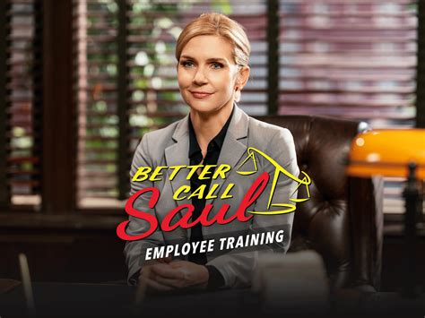 Better call saul employee training. Mar 2, 2020 ... Schweikart & Cokely Senior Partner Kim Wexler discusses why it's important to "keep your cool even when you find yourself in hot water. 