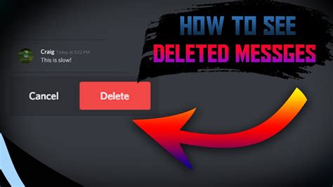 Regardless of your reasons, you can use a third-party solution to see a deleted Discord message, as the platform doesn't allow users to recover deleted messages. Read through this article to explore ways you can view deleted Discord messages. TLDR. You can follow these steps to help you see deleted Discord messages:. 