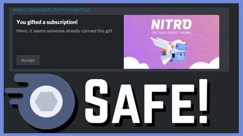 If you receive a code within your email or through another platform, you can follow these steps below to claim your gift to your Discord account! Step 1 - Clicking the Gift Link. Start by directly clicking the gift link or copying and pasting the gift link into your browser window. Step 2 - Logging into Discord.. 