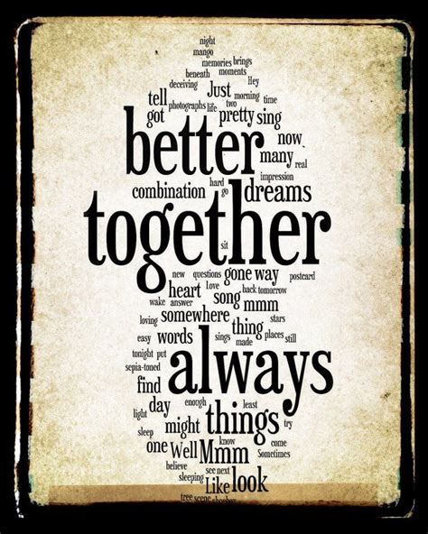 Better together lyrics. Things To Know About Better together lyrics. 